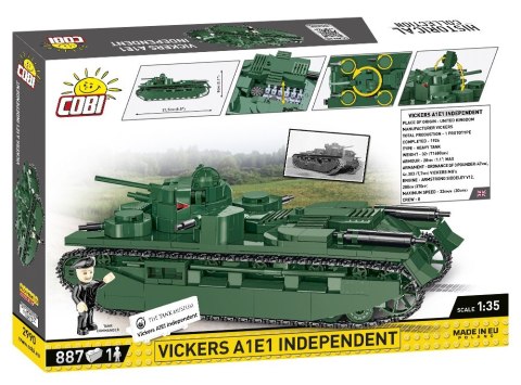 Klocki Vickers A1E1 Independent Cobi Klocki