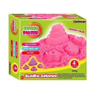 Piasek kinetyczny Sellmar Kosmo Piasek - Słodka zabawa 300g Abino