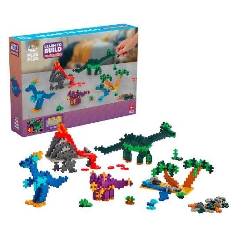 Klocki Plus Plus Naucz się budować Dinozaury 500 elementów Dante