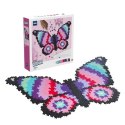 Klocki Plus Plus Puzzle po numerach - Motyl 800 elementów Dante