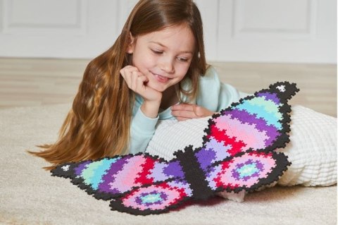 Klocki Plus Plus Puzzle po numerach - Motyl 800 elementów Dante