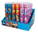 Klocki Plus Plus Tuby basic, neon, brokat display 24 sztuki Dante