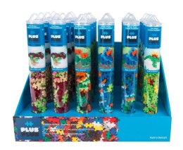 Klocki Plus Plus Tuby mix 4 dinozaurów, display 24 sztuki Dante