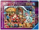 Puzzle 1000 elementów Z wizytą u Mikołaja Ravensburger Polska