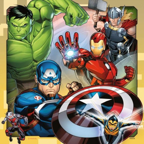 Puzzle 3x49 elementów Marvel Avengers Ravensburger Polska