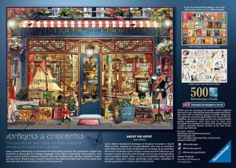 Puzzle 500 elementów Antyki i inne rzeczy Ravensburger Polska
