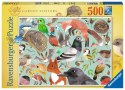 Puzzle 500 elementów Mieszkańcy ogrodów Ravensburger Polska
