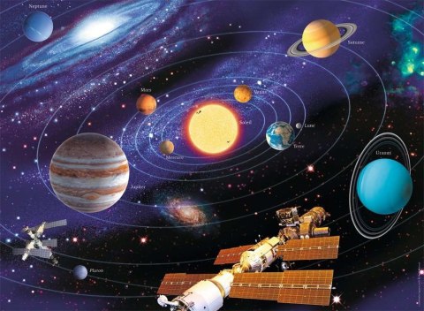 Puzzle 500 elementów Układ słoneczny Ravensburger Polska