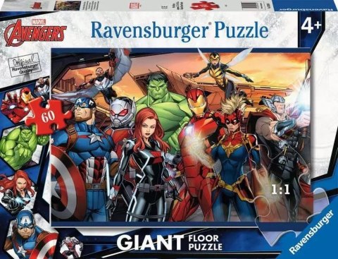 Puzzle 60 elementów Avengers Gigant Ravensburger Polska