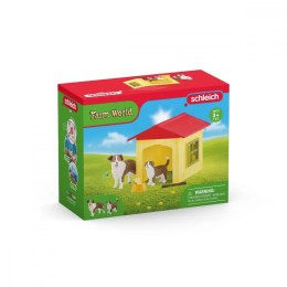 Zestaw figurek Przytulna buda dla psa Farm World Schleich