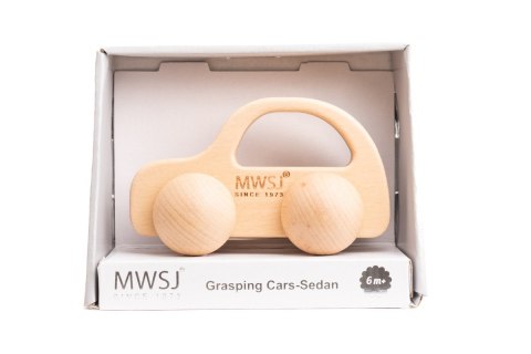Drewniany samochodzik do chwytania Sedan IWood