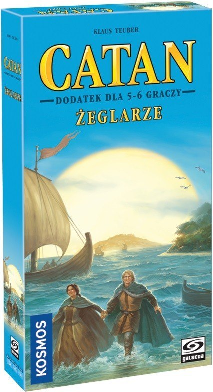 Gra Catan Żeglarze dodatek na 5 i 6 osób Galakta