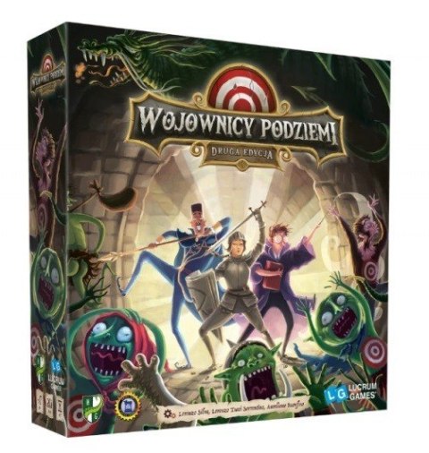 Gra Wojownicy Podziemi Druga Edycja LUCRUM GAMES