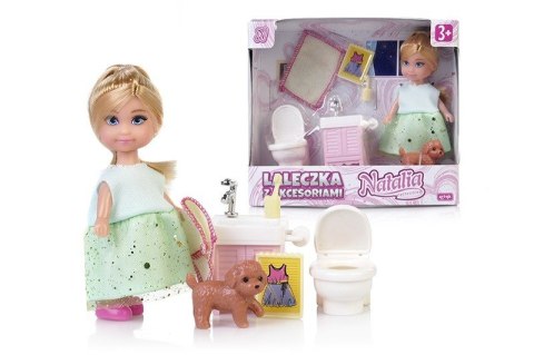 Lalka Natalia z mebelkami 11 cm Artyk