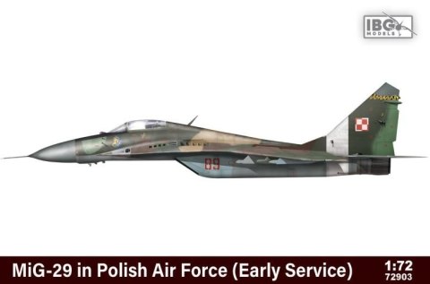 Model plastikowy Mig-29 in Polish Air Force Early Limited Ibg