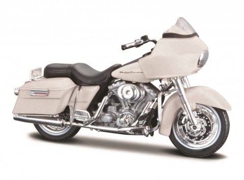 Model metalowy Harley-Davidson 2002 FLTR Road Glide szary 1/18 Maisto