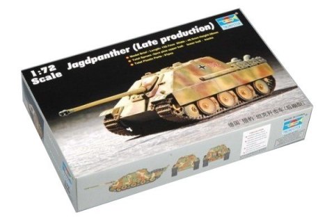 Model plastikowy Jagdpanther późna produkcja 1/72 Trumpeter