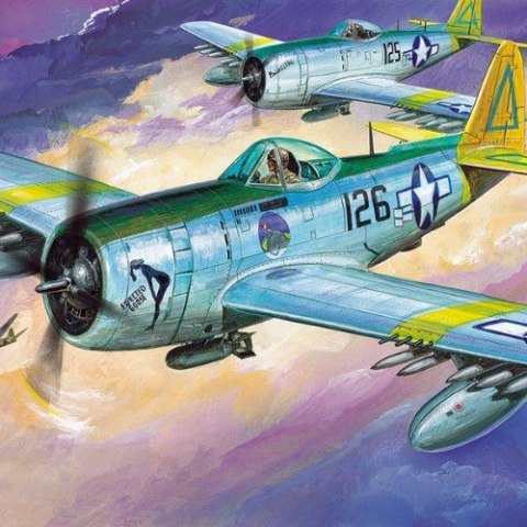 Model plastikowy P-47N Special Expected Goose 1/48 Academy