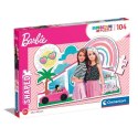 Puzzle 104 elementy Barbie Clementoni