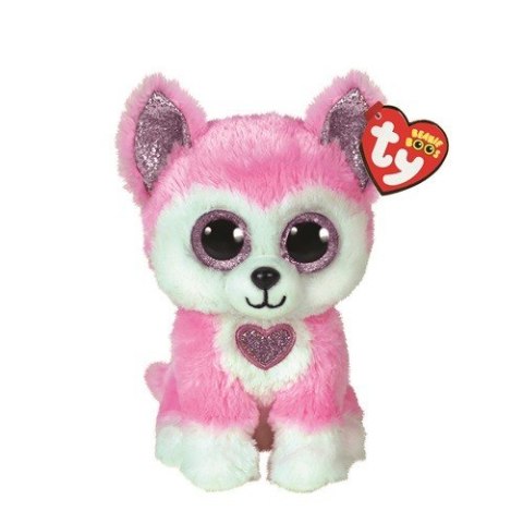 Maskotka TY Husky Hunk różowa 15 cm Meteor