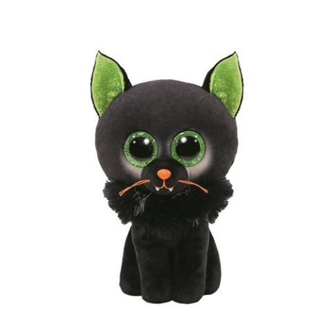 Maskotka TY Kot Oleander czarno-zielony 15 cm Meteor
