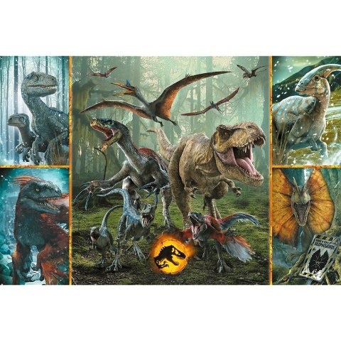 Puzzle 160 elementów XL Niezwykłe dinozaury Jurassic World Trefl