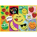 Puzzle 200 elementów Wesoły Smiley Trefl