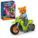 Klocki City 60356 Motocykl kaskaderski z niedźwiedziem LEGO