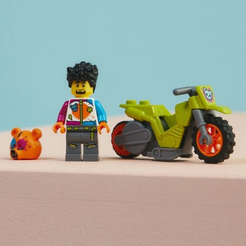 Klocki City 60356 Motocykl kaskaderski z niedźwiedziem LEGO