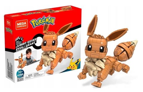 Klocki Duży Eevee Pokemon do zbudowania Mega Bloks