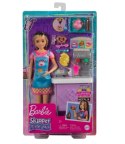 Lalka Barbie Skipper Pierwsza praca Bar z przekąskami Mattel