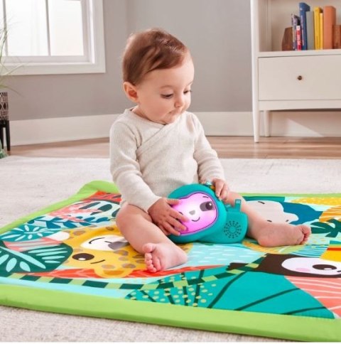 Mata edukacyjna 3w1 las tropikalny Fisher Price