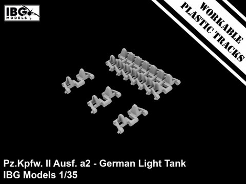 Model plastikowy Pz.Kpfw II Ausf. a2 niemiecki czołg lekki 1/35 Ibg