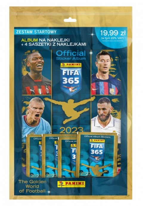 Megazestaw startowy FIFA 365 2023 Naklejki Panini Kolekcja
