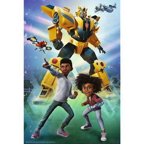Puzzle 100 elementów Drużyna Transformers Trefl