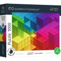 Puzzle 1000 elementów UFT Color Splash Cubic Gradient Trefl