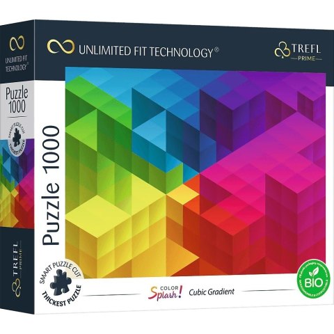 Puzzle 1000 elementów UFT Color Splash Cubic Gradient Trefl