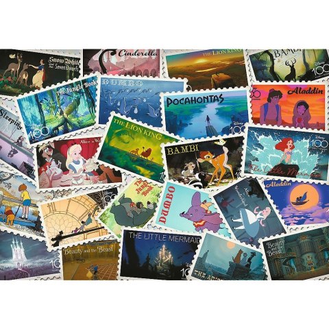 Puzzle 1000 elementów UFT Disney Kolekcja znaczków Trefl