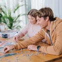 Puzzle 1000 elementów UFT Joga, koty, kawa, Peace of Mind Trefl