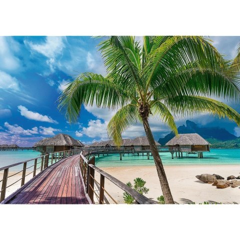 Puzzle 1000 elementów UFT Plaża Bora Bora Trefl