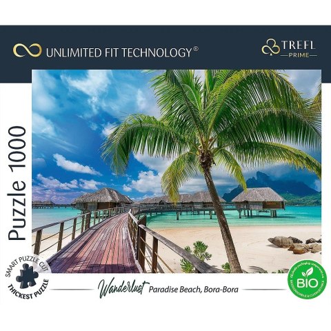 Puzzle 1000 elementów UFT Plaża Bora Bora Trefl