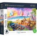 Puzzle 1000 elementów UFT Widok na morze Trefl