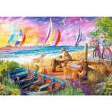 Puzzle 1000 elementów UFT Widok na morze Trefl