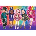 Puzzle 104 elementy XL Super Shape Stylowe Rainbow High Trefl