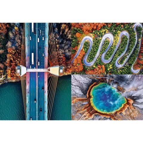 Puzzle 1500 elementów UFT Na końcu drogi Trefl