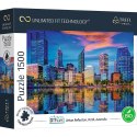 Puzzle 1500 elementów UFT Światła Miasta, Perth, Australia Trefl
