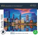 Puzzle 1500 elementów UFT Światła Miasta, Perth, Australia Trefl