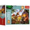 Puzzle 20 elementów miniMaxi Poznaj świat dinozaurów Trefl