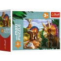 Puzzle 20 elementów miniMaxi Poznaj świat dinozaurów Trefl
