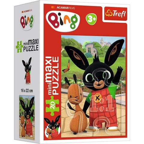 Puzzle 20 elementów miniMaxi Przyjaciele, Bing Trefl